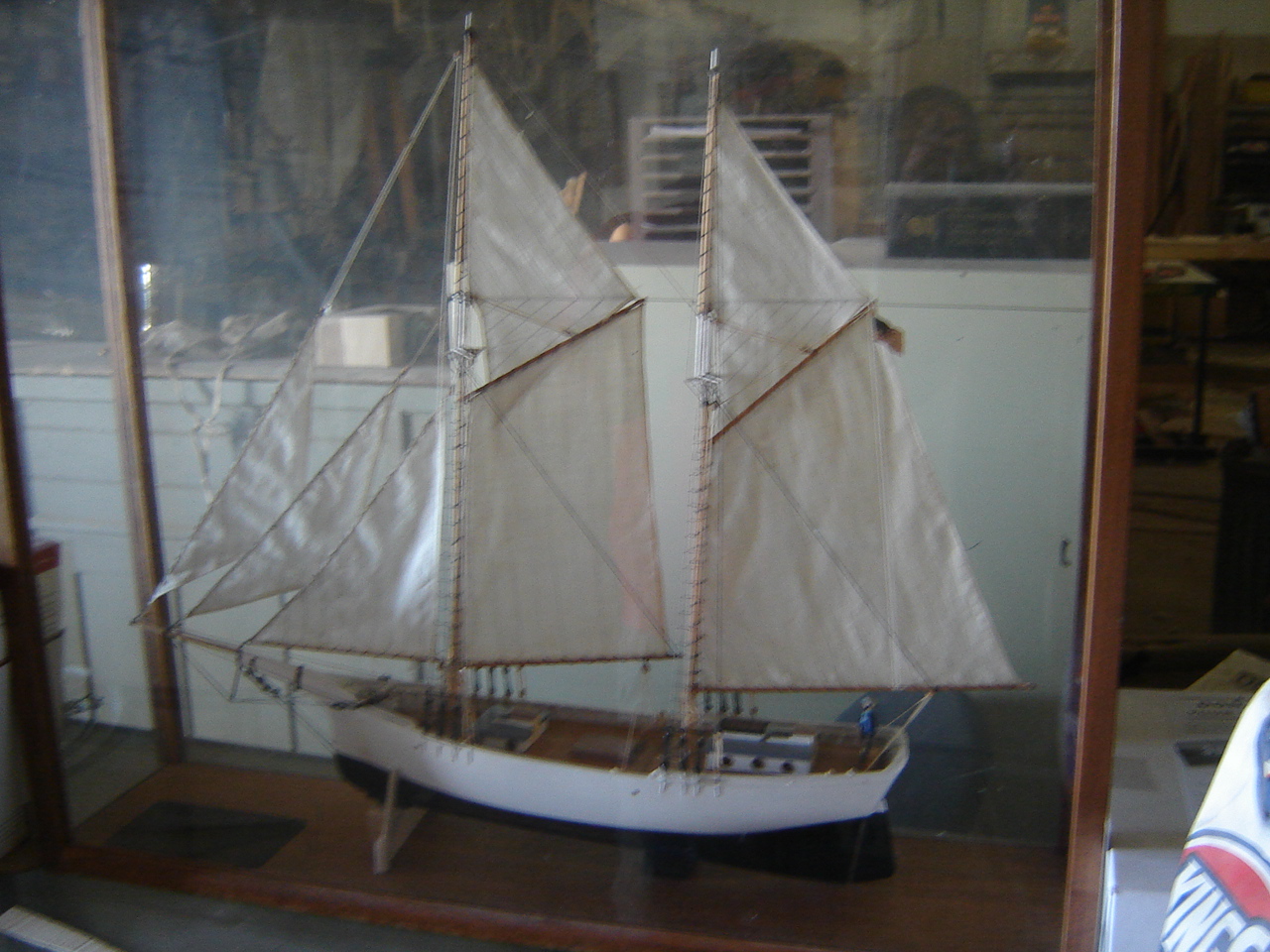 Models at the Maritime Heritage Alliance Boatbuilding Workshops